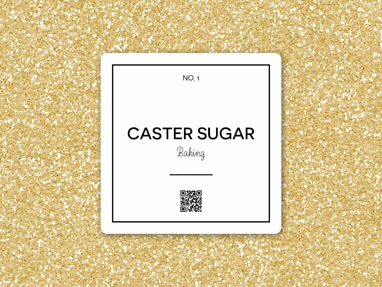 Smart Pantry Labels - Capri 5x5 - Classic