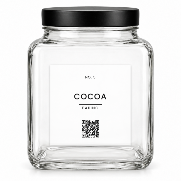 Paris pantry label, Paris style