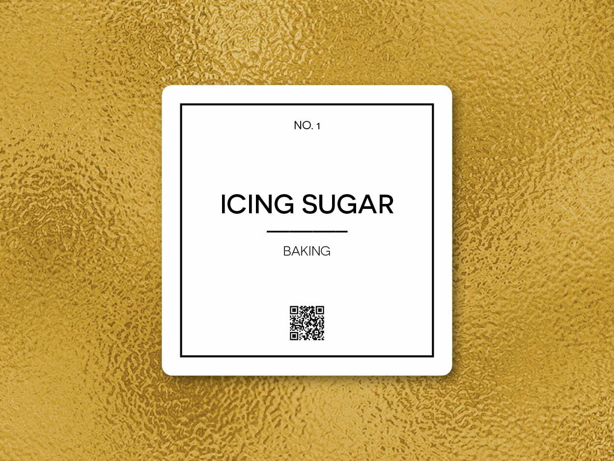 Smart Pantry Labels - Paris 5x5 - Classic