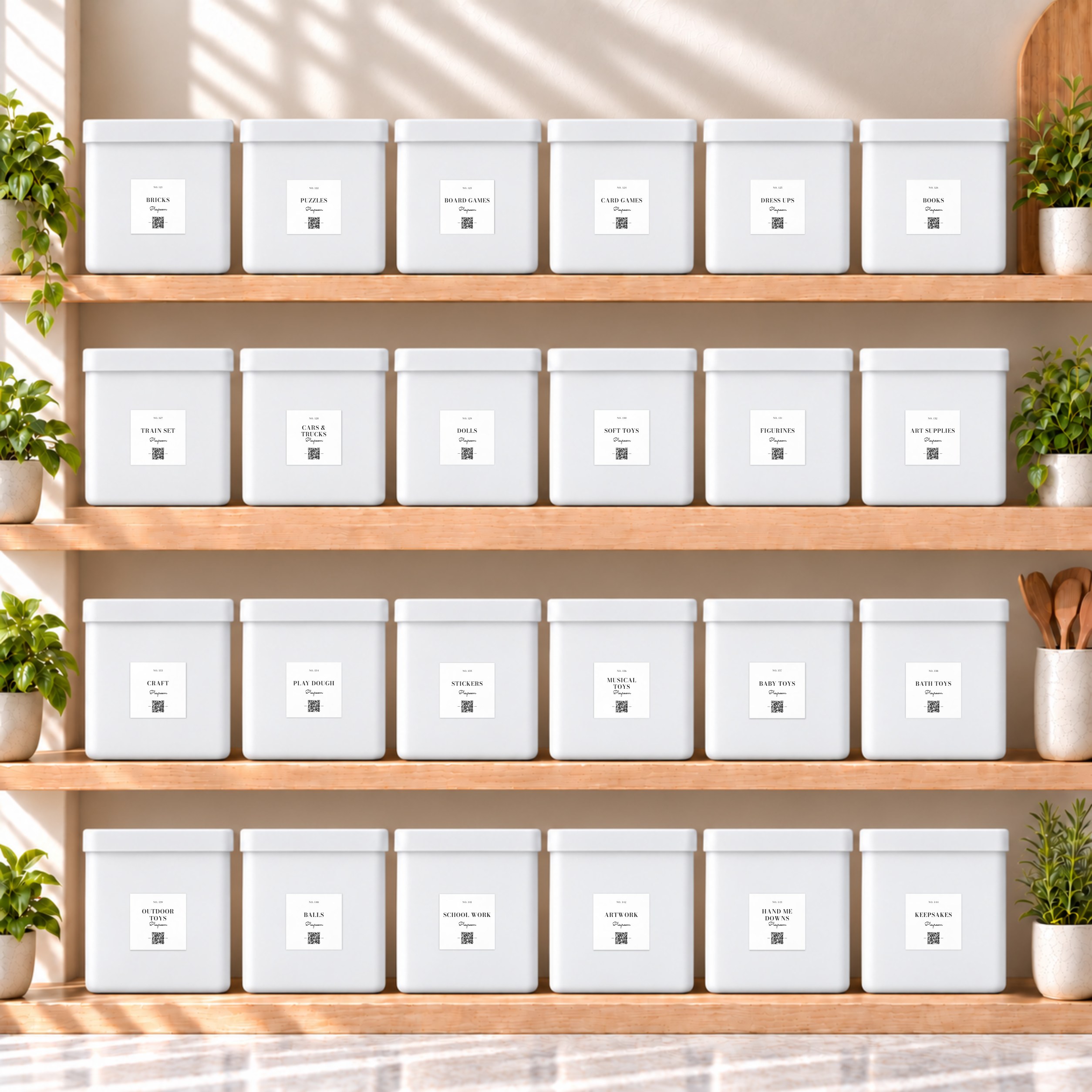 Custom Storage Labels · Monte Carlo · Kids & play