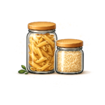 Pantry staples.