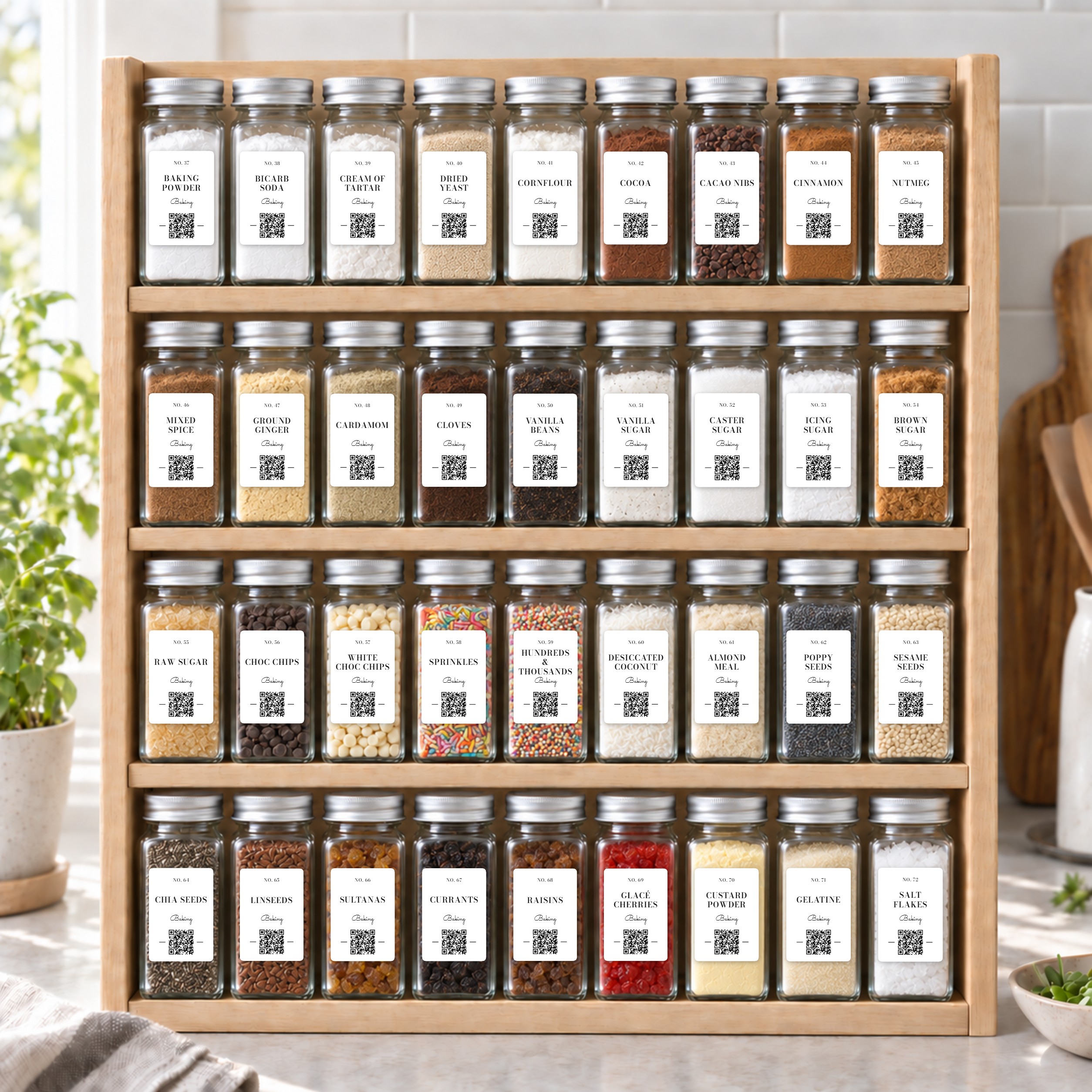 Custom Spice Labels · Monte Carlo · Baking